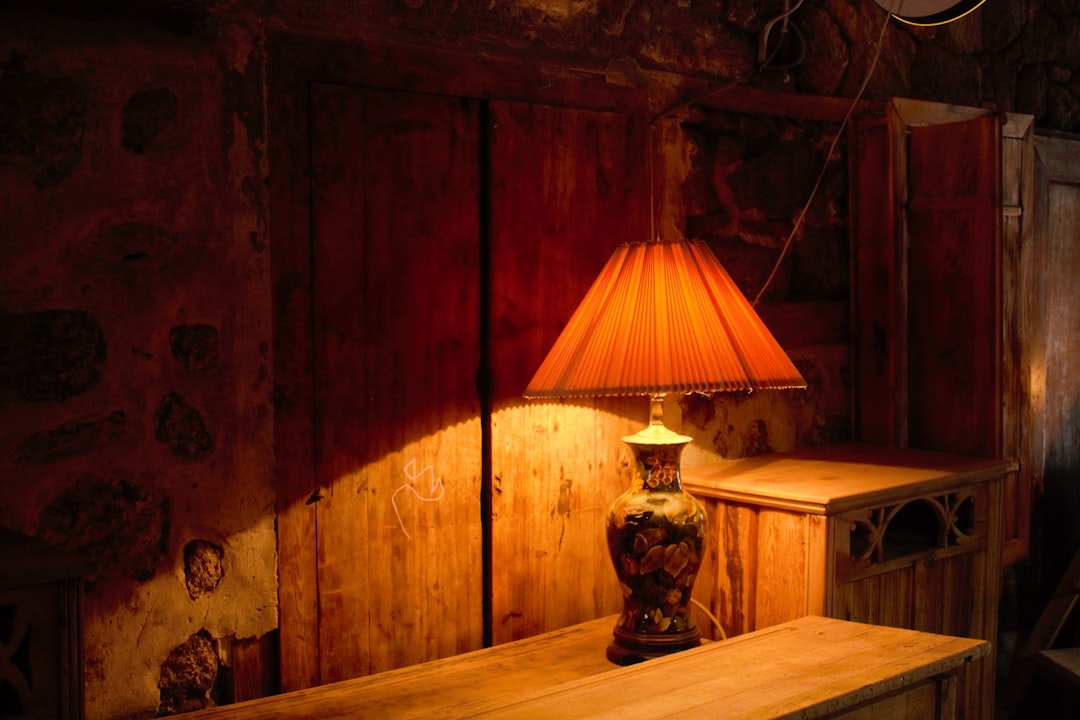 Photo Wooden Floor Lamps