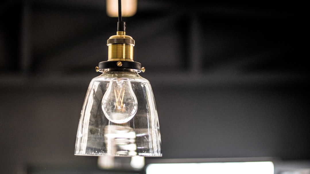 Photo glass pendant chandelier