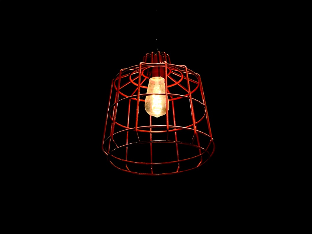 Photo industrial metal pendant lights